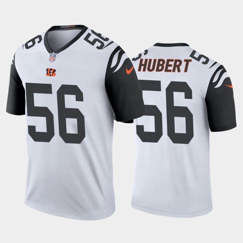 Men Cincinnati Bengals #56 Wyatt Hubert Nike White Color Rush Legend NFL Jersey